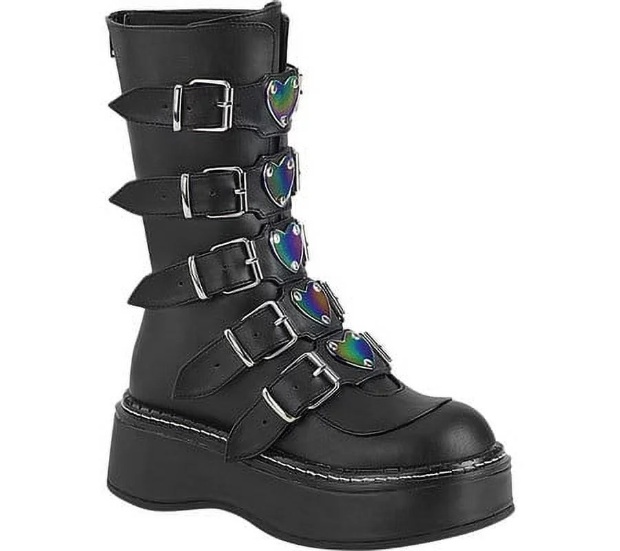 Women's Demonia Emily 330 Platform Mid Calf Boot