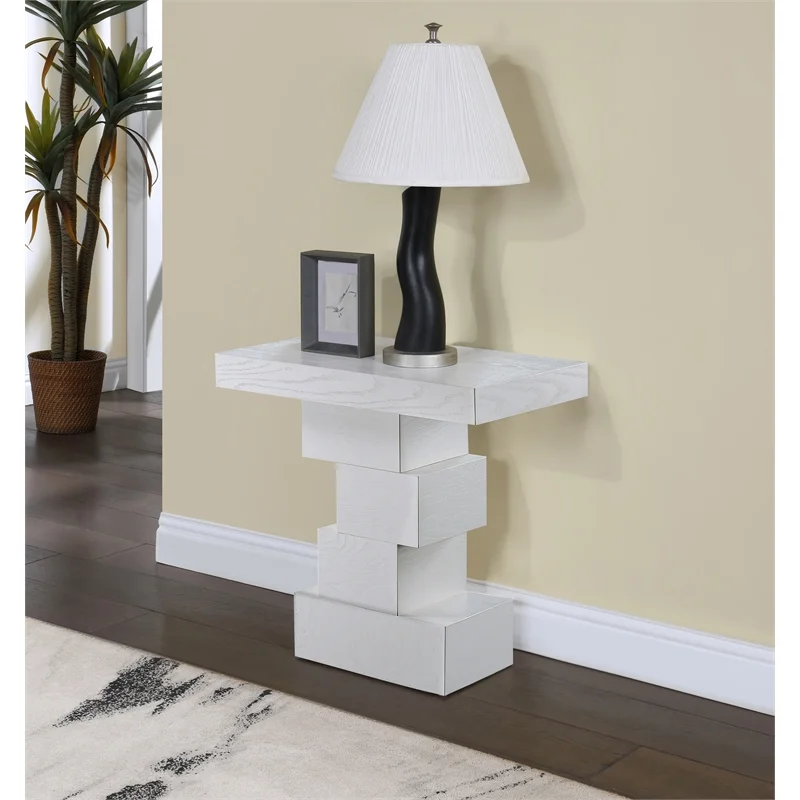 Meridian Furniture Westmount White End Table