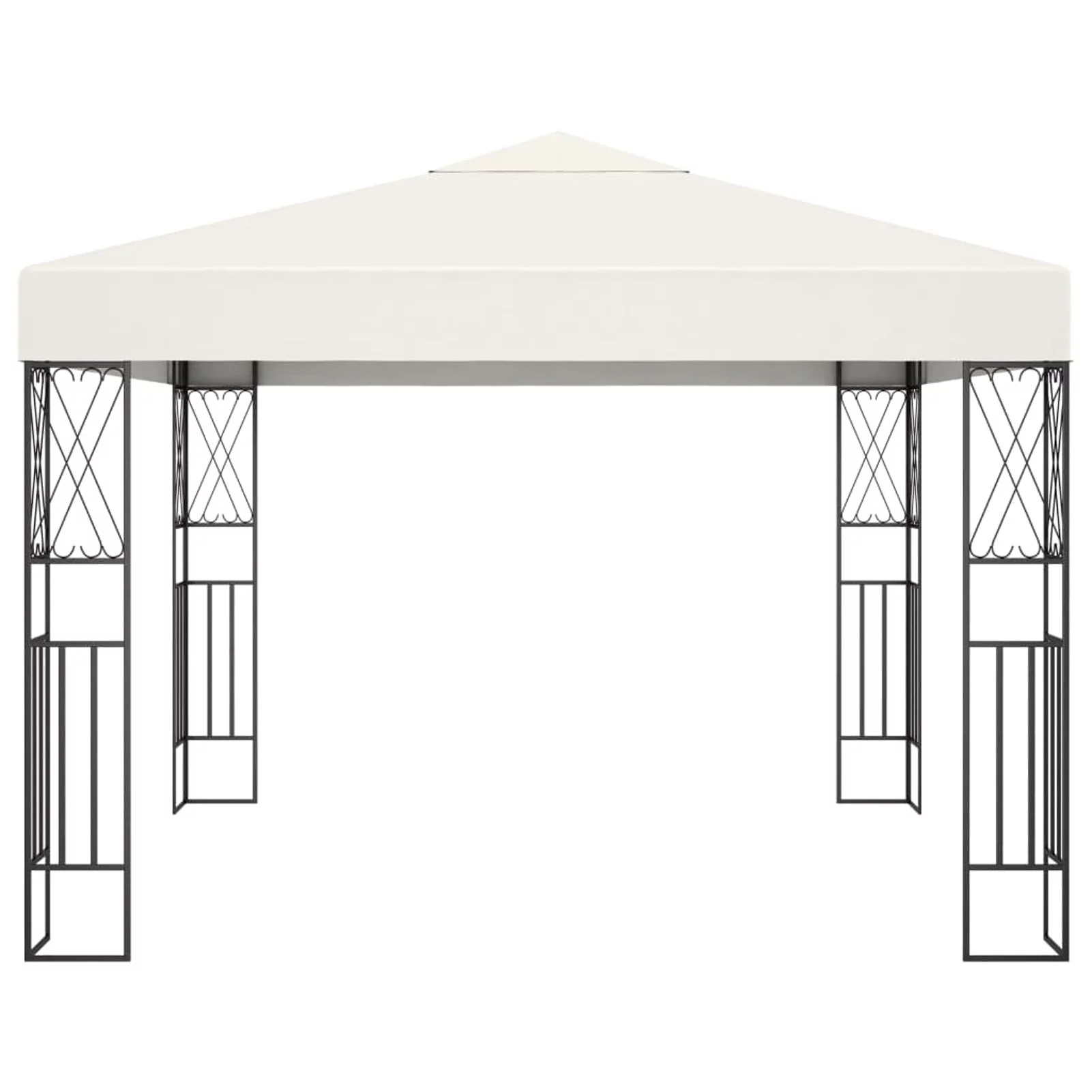 Andoer Gazebo 9.8'x9.8' Cream Fabric