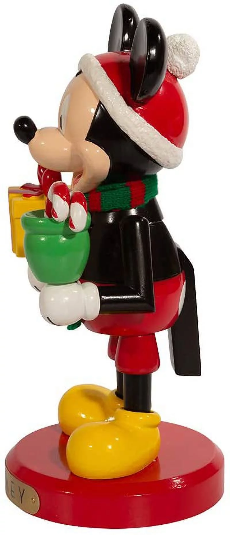 Kurt Adler 10-Inch Disney Mickey Mouse with Present Nutcracker