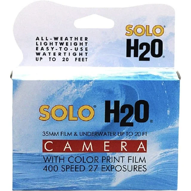 Waterproof Disposable Camera Single Use 35mm Film - 400 Speed, 27 Exposures (4 Pack)