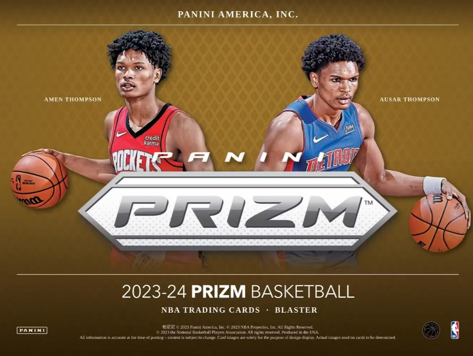 2023-24 Panini NBA Prizm Basketball Blaster Box (Ice Prizms!)