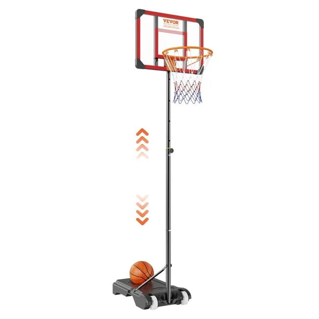 Vevor  5-7 ft. Adjustable Height Portable Backboard System