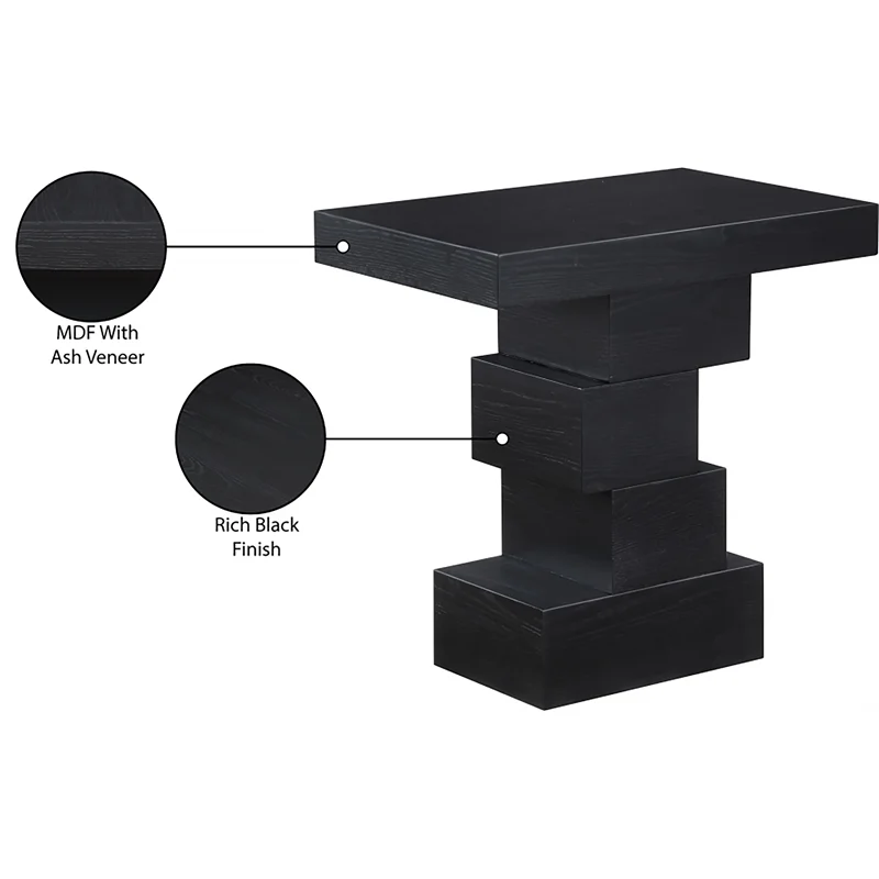 Meridian Furniture Westmount Black End Table