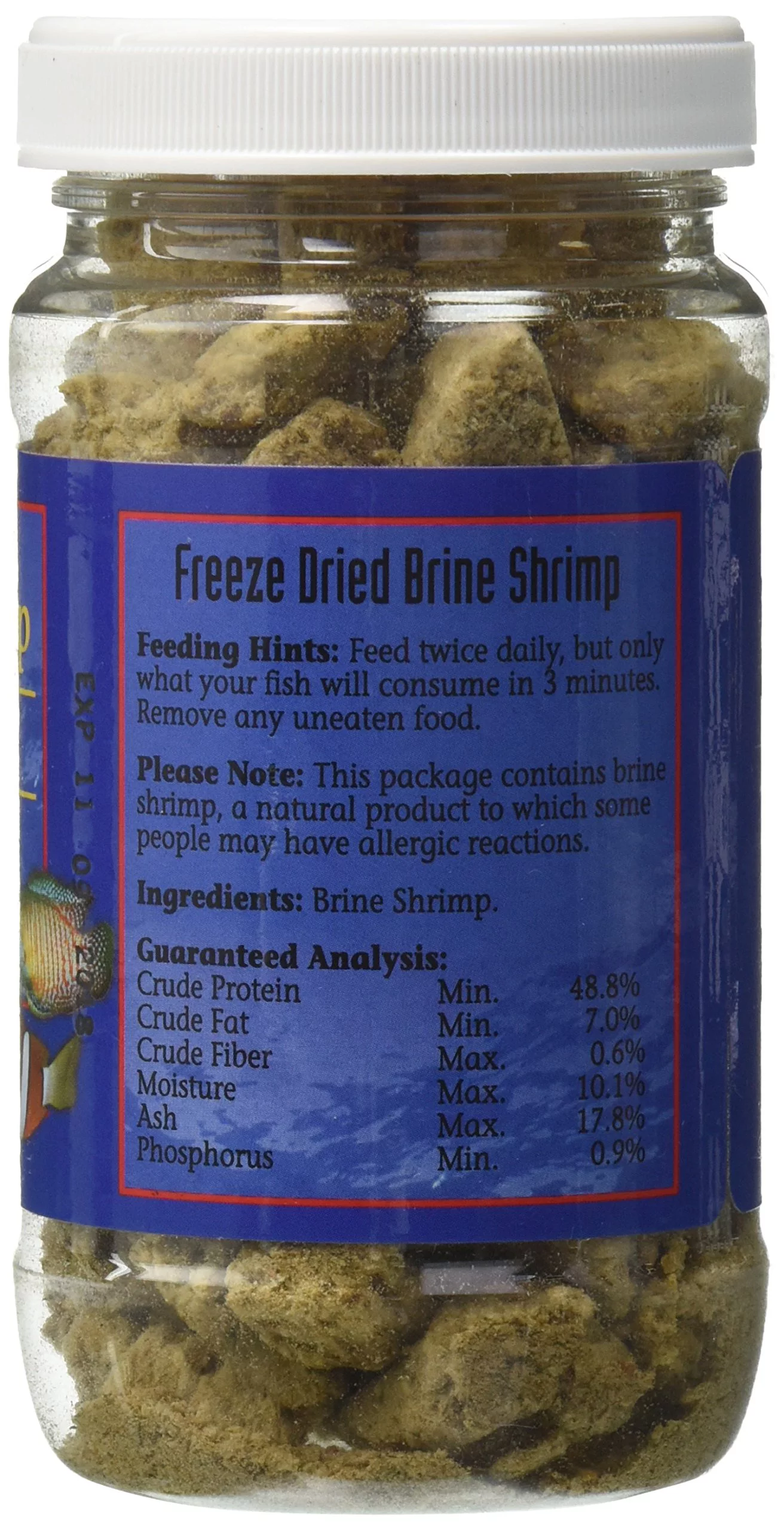 San Francisco Bay Brand ASF71109 Freeze Dried Brine Shrimp for Fresh and Saltwater Fish, 20gm