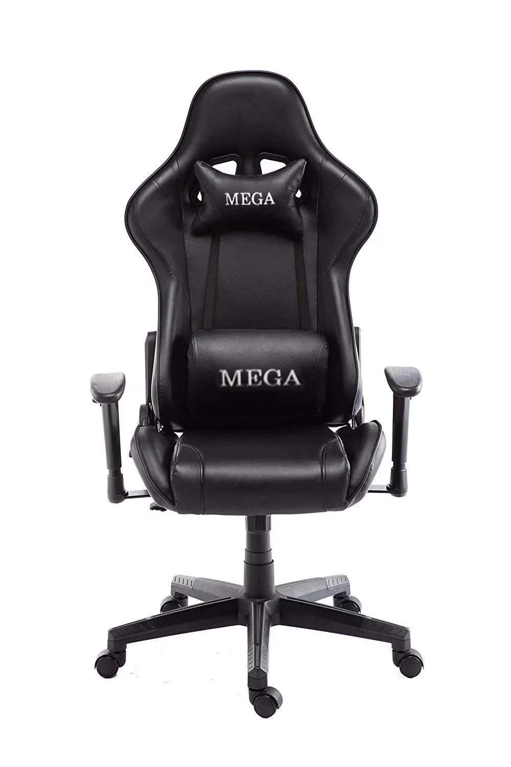 Recliner Ergonomic Gaming Chair Racing Style Office Chair Black matching PVC