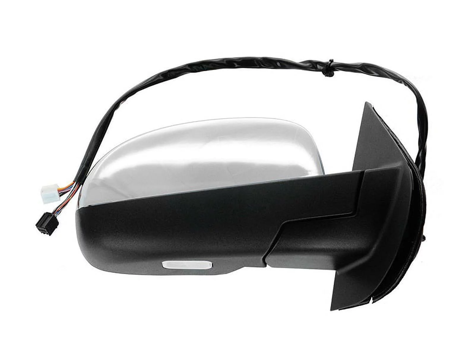 APA Replacement Power Folding Mirror for 2007 - 2014 SILVERADO SIERRA YUKON TAHOE SUBURBAN AVALANCHE with LED Signal Memory Puddle Light Heated Chrome Cap Passenger Right Side GM1321499