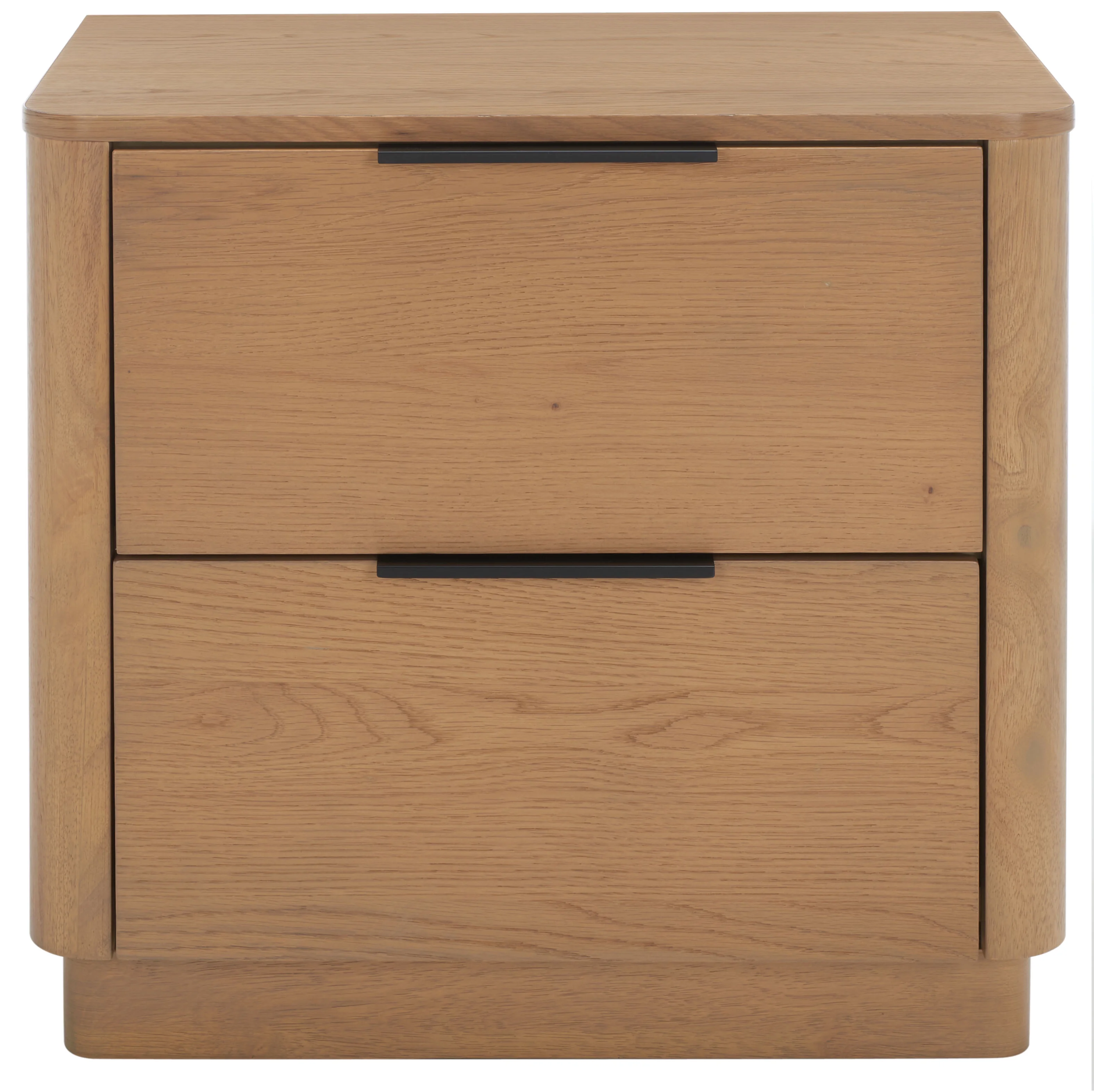SAFAVIEH Couture Gabrietta Modern Nightstand with 2 Drawers, Natural