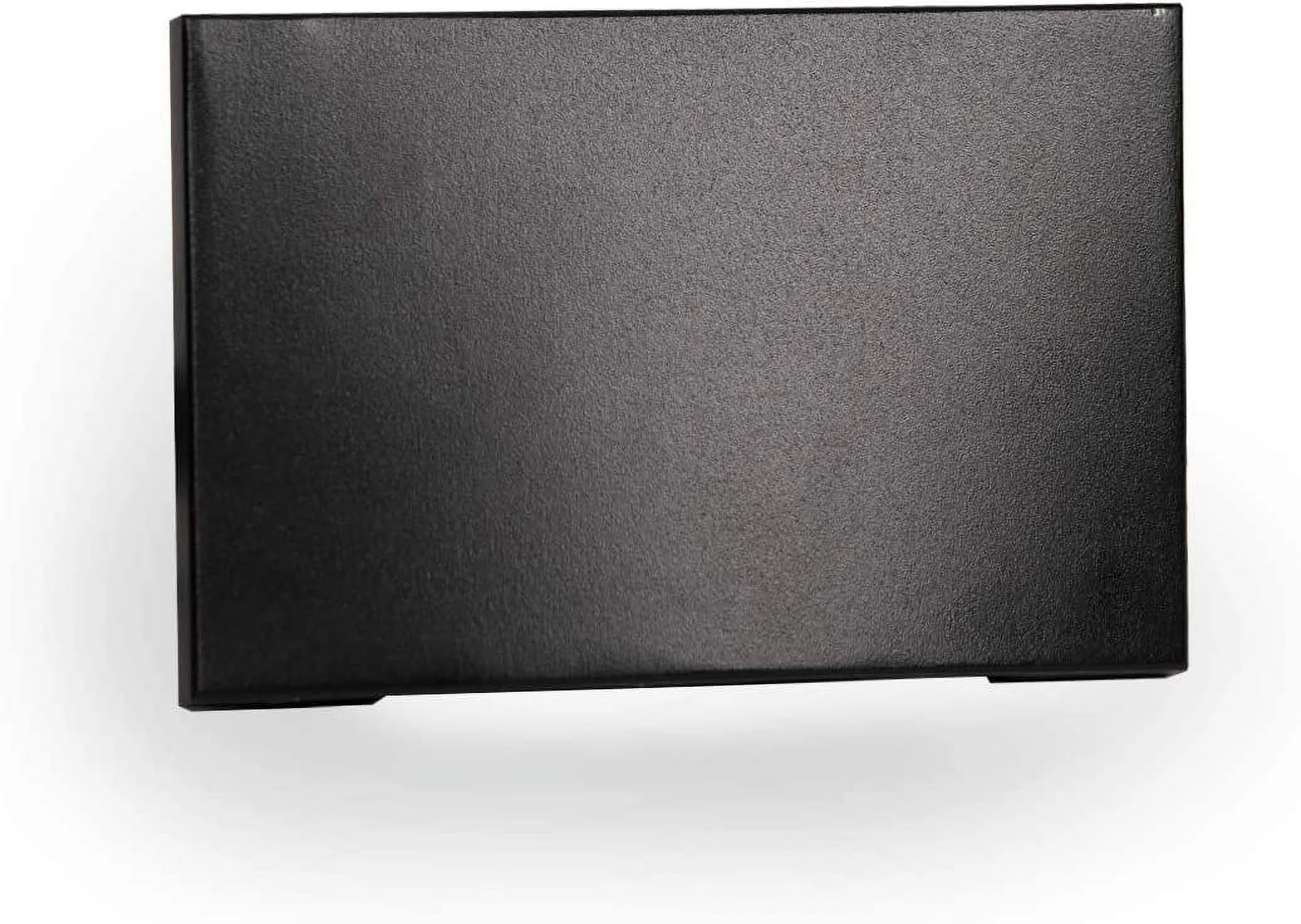 WL-LED110F-AM-BK 277V Amber LED Horizontal Scoop Step and Wall Light, Black