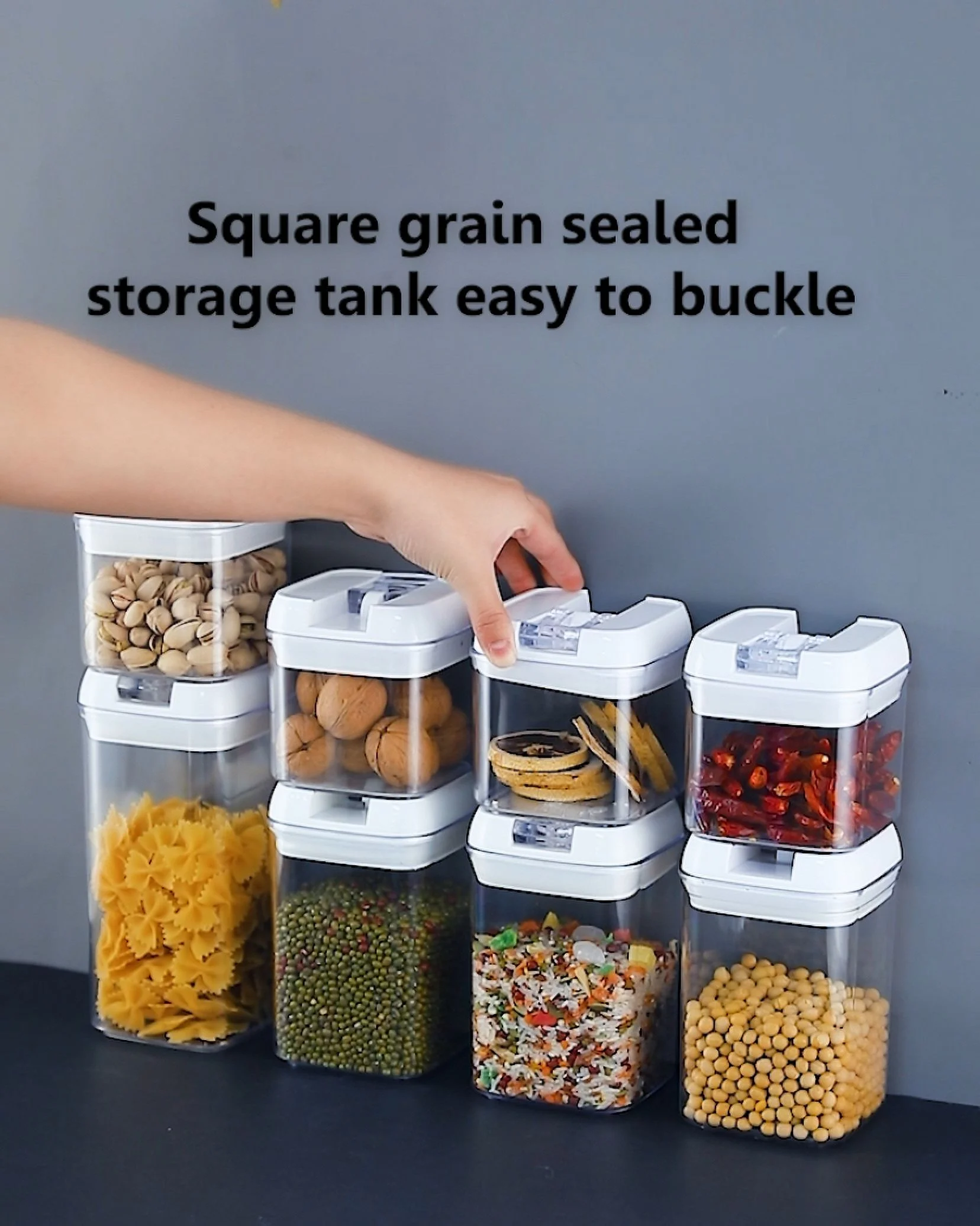 7 Pcs Airtight Food Storage Container BPA Free