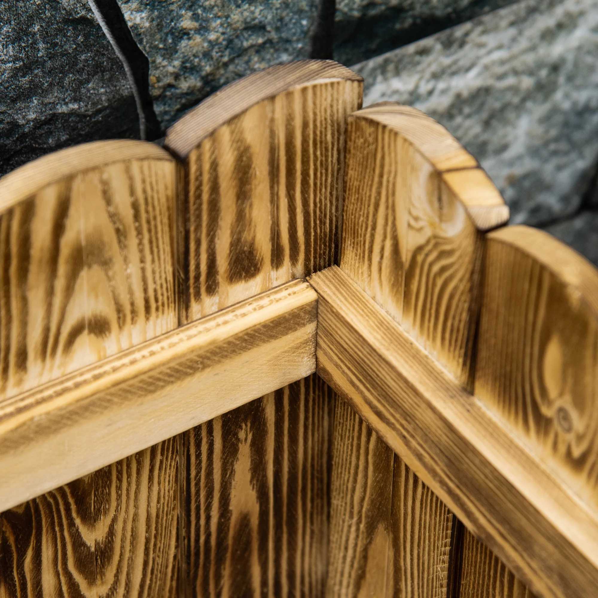 Outsunny Garden Flower Bed Wooden Patio Vegetable Planting Gardening