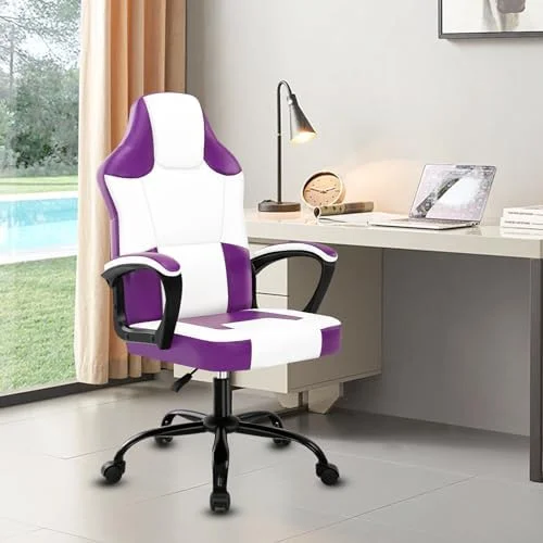 ZFGSUIJN Gaming Chairs for Adults  High Back Racing Game Chair with ° Swivel Seat  Big and Tall Computer Chair for Heavy People  Height Adjustable Office Desk Chair