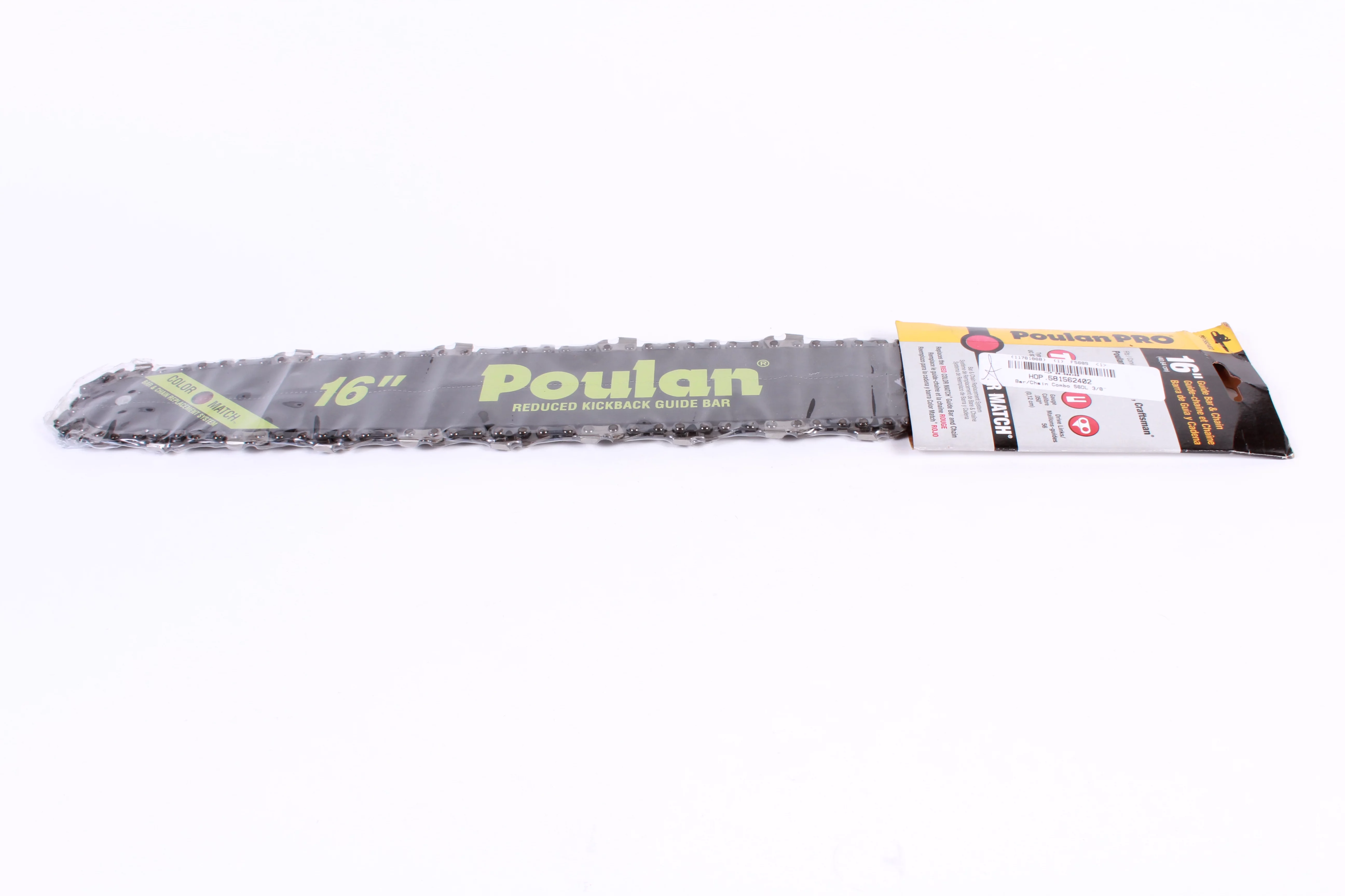 Poulan Pro 16 in. Bar and Chain Combination, .050