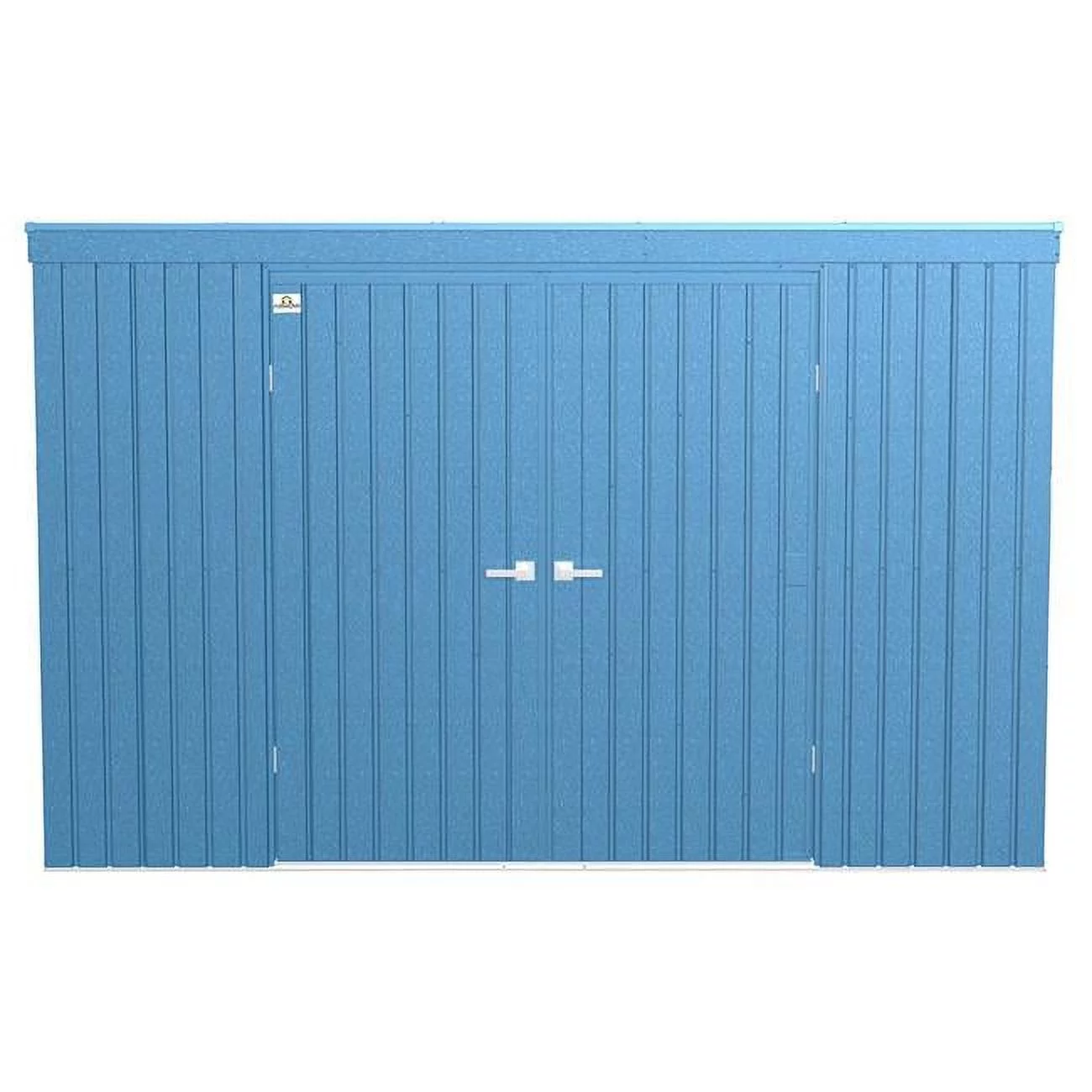 Arrow EP104BG 10 x 4 ft. Elite Steel Storage Shed, Blue & Gray