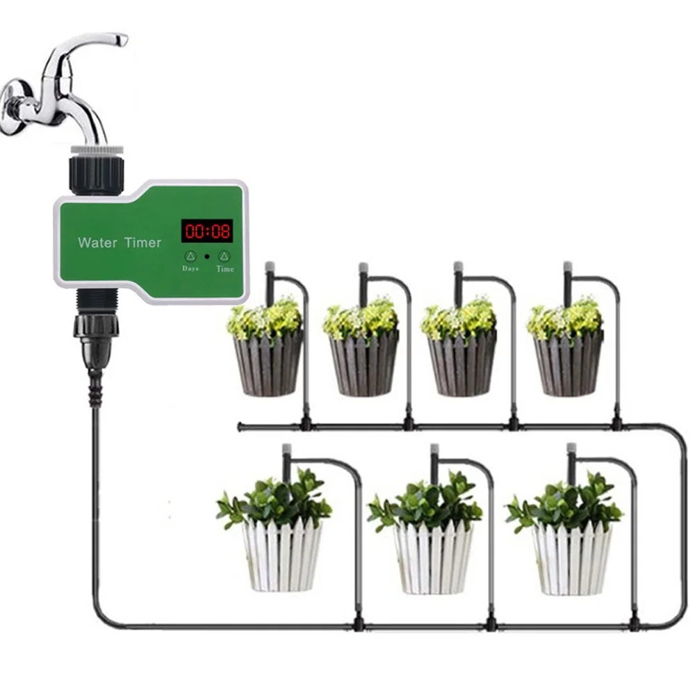 Andoer Irrigation timer,Screen Device Auto Water Plant Timer Lcd Device Auto Water Papapi Buzhi Dalynn L Screen