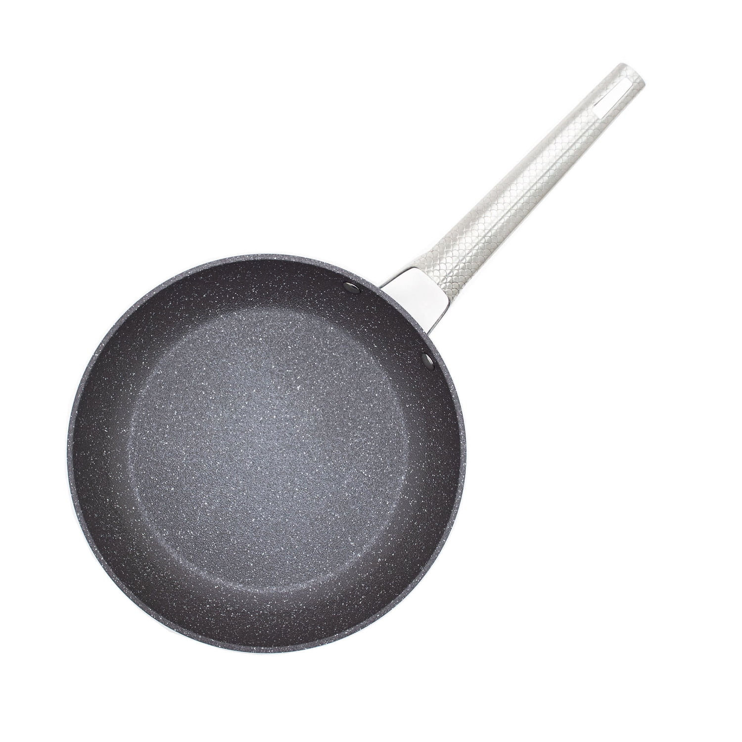 THE ROCK by Starfrit 034812-003-0000 10 in Fry Pan with Stainless Steel Handle