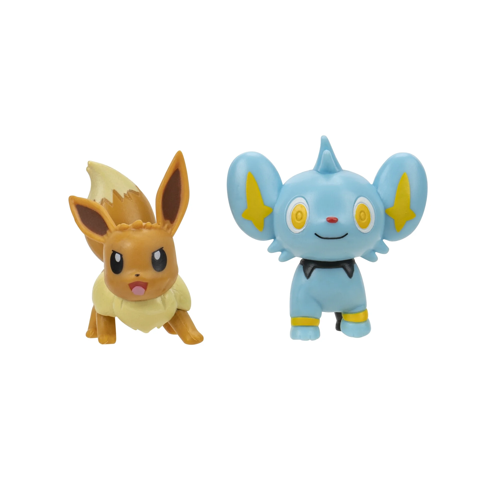 Pokemon Battle Figure 2 Pack - Features 2 inch Shinx & Eevee