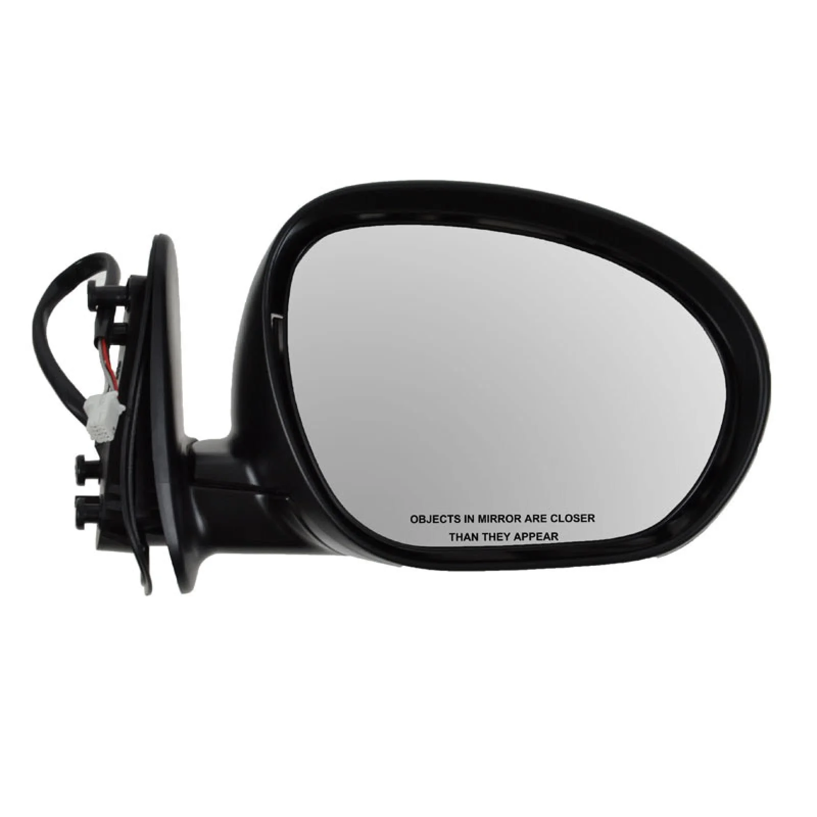 Side View Mirror Power Heated Smooth Black Passenger Right RH for Nissan Cube MRA06075