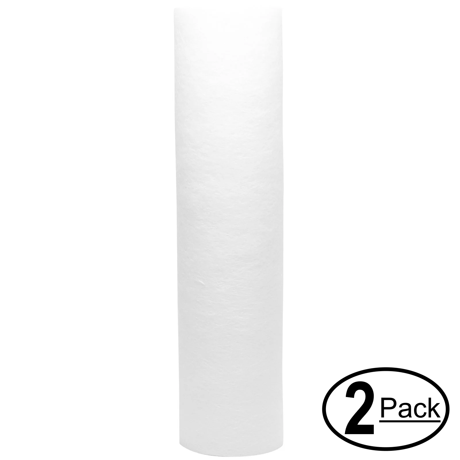 2-Pack Replacement for MaxWater 102086 Polypropylene Sediment Filter - Universal 10-inch 5-Micron Cartridge for MaxWater 2 stage10