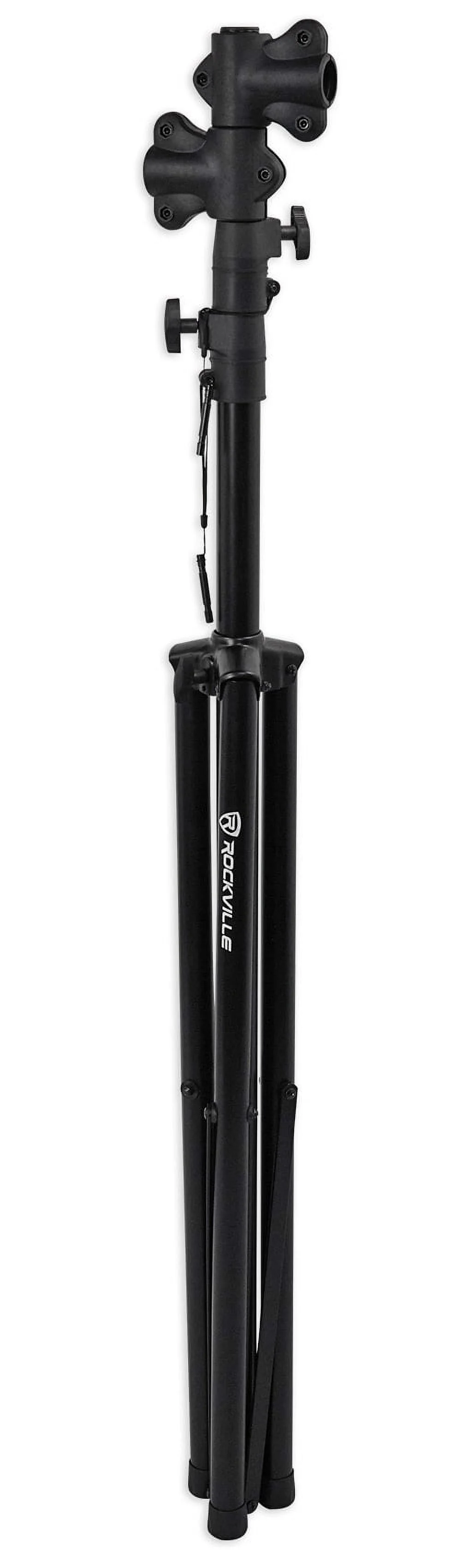 8) American DJ MOD STQ Compact DMX Par Wash Lights w/Remote+Facade+Stands+Cables