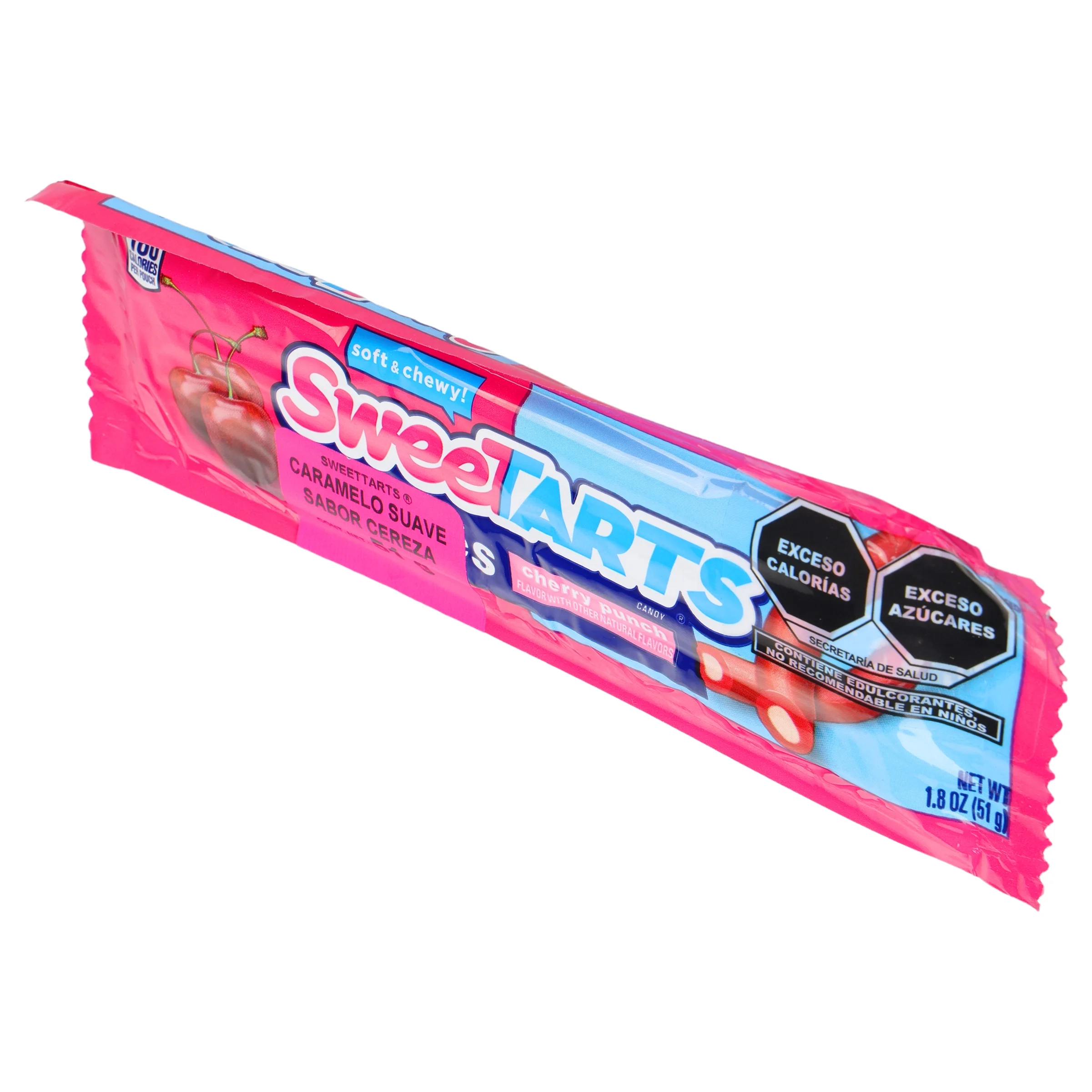 SWEETARTS CARAMELO SUAVE SABOR CEREZA 51 G