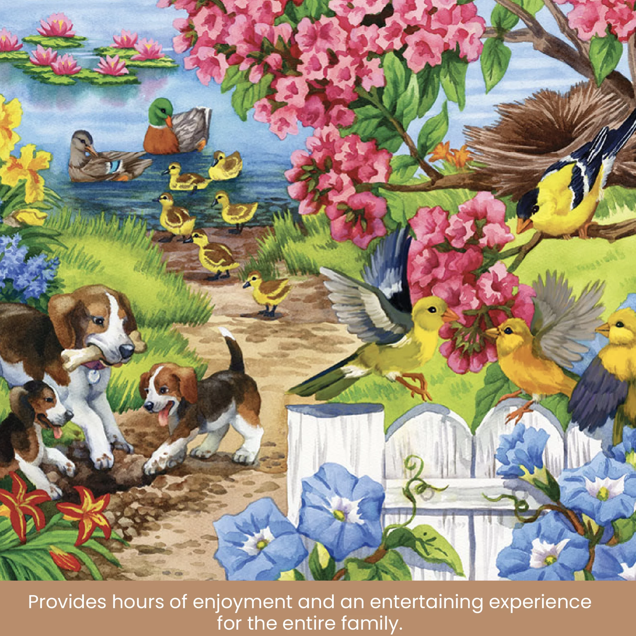 Bits and Pieces Set Of Three (3) 500 Piece Farm Animal Jigsaw Puzzles By Nancy Wernersbach 18