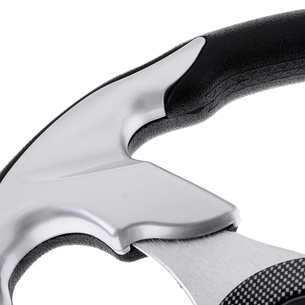 jiaping 12''Marine Boat Aluminum Steering Wheel W/3/4