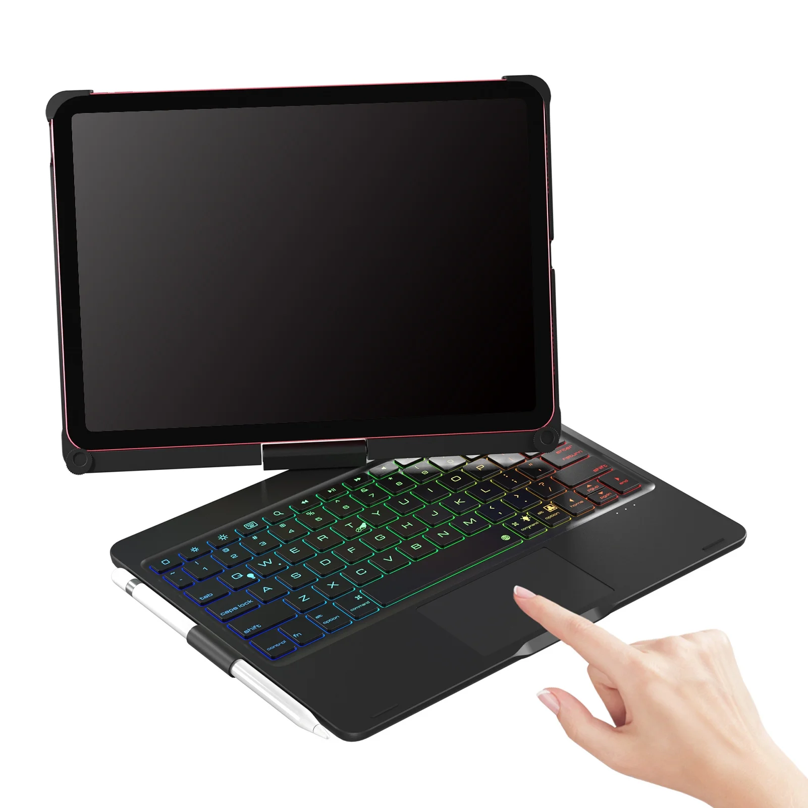 Keyboard, With 7-color 11/air4 Air Rotatable Bt 11/air4 Air 5th With 7-color Eryue 11/4 5th Bt Reable Buzhi Huiop Dsfen