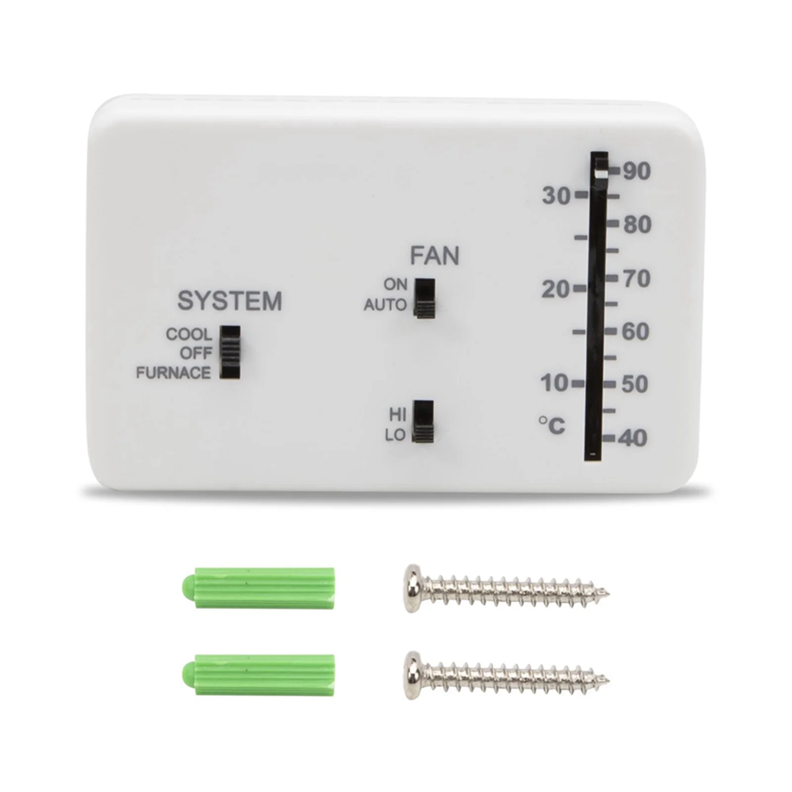 RV Thermostat, RV Analog Thermostat Heat/ Cool Replacement for Dometic RVs 3106995.032