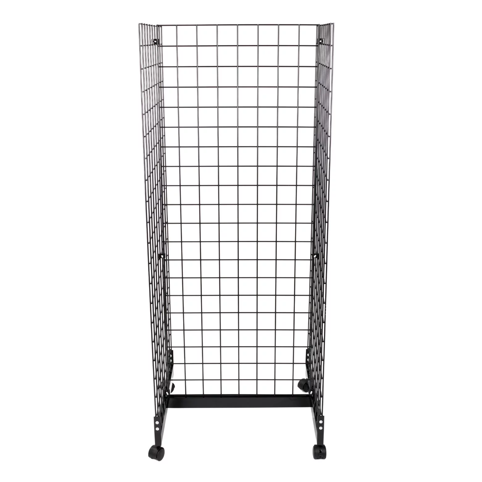 2 Foot x 2 Foot Black Grid Gondola Unit