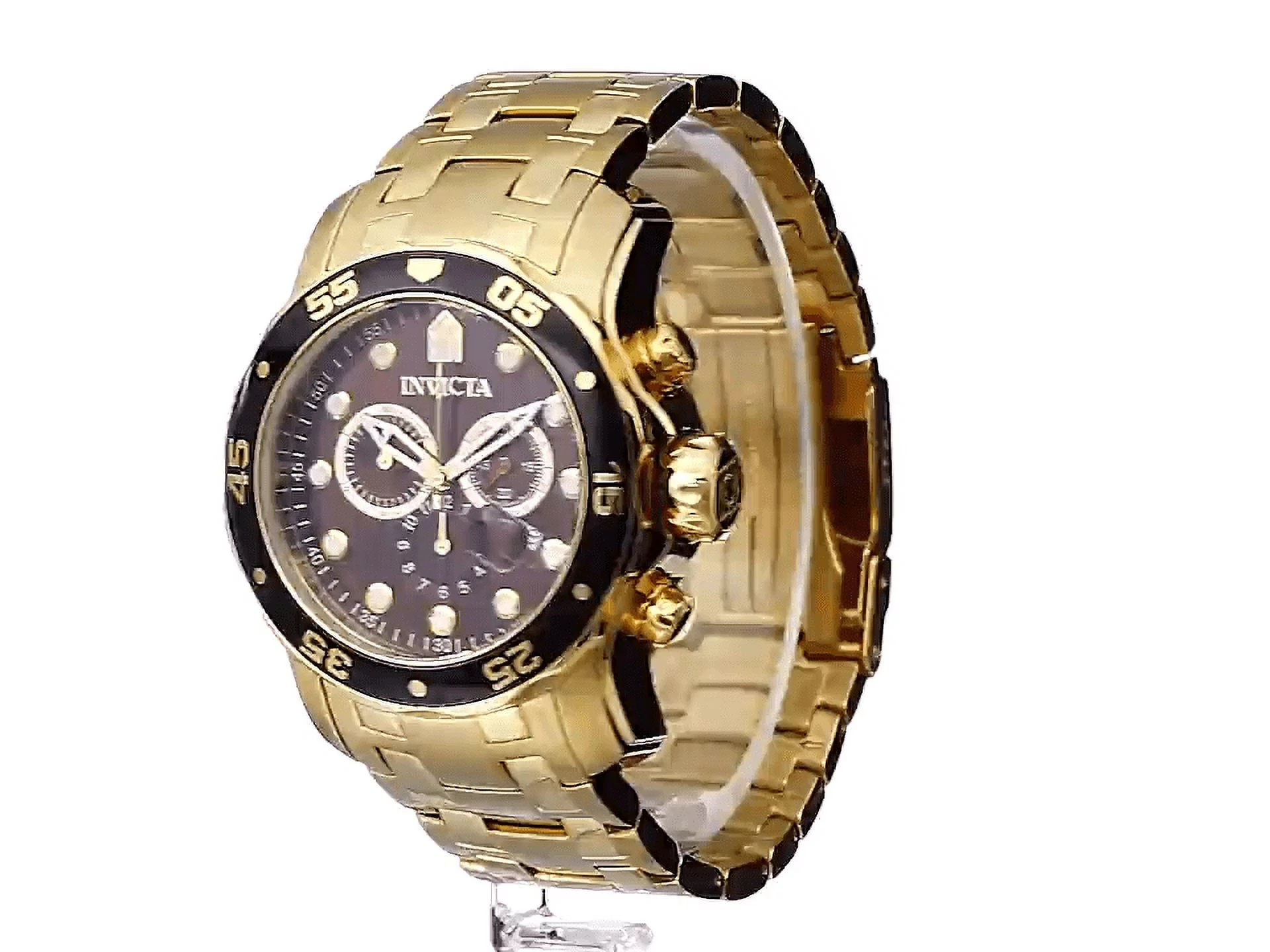 Chronograph Plated Bracelet 80065