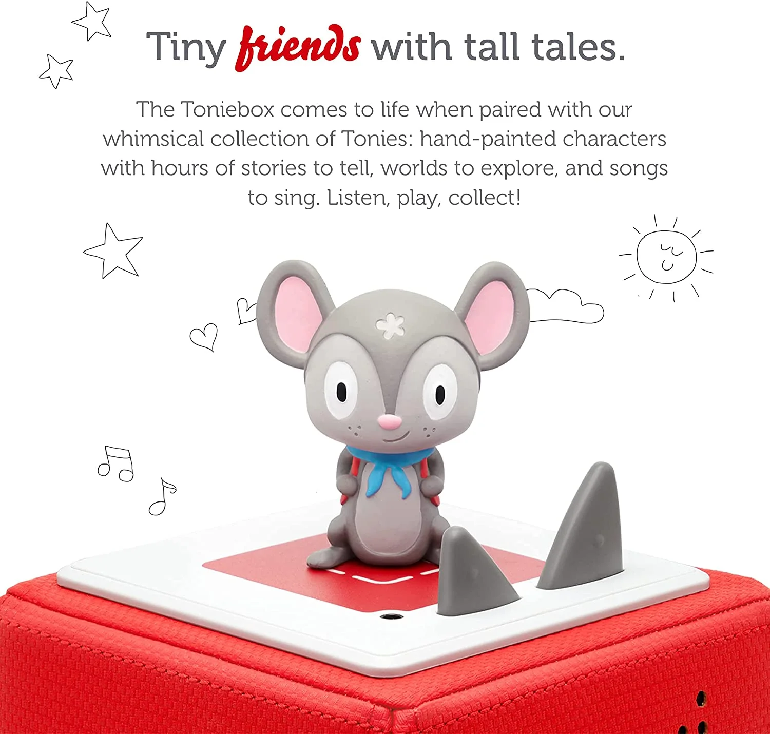 Tonies Traveling Songs Audio Play Figurine