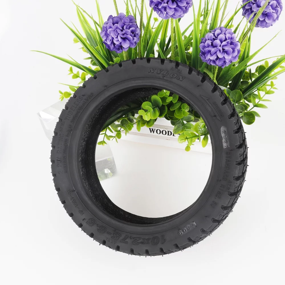 Ulip 10x2.75-6.5 Tubeless Tire 10 Inch Off-Road Tire Electric Tyre Replacement with Nozzle