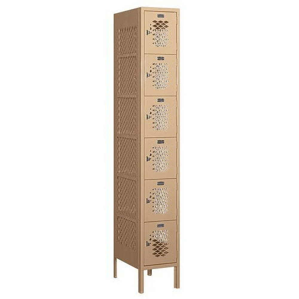 Salsbury Industries 6 Tier 1 Wide Employee Locker