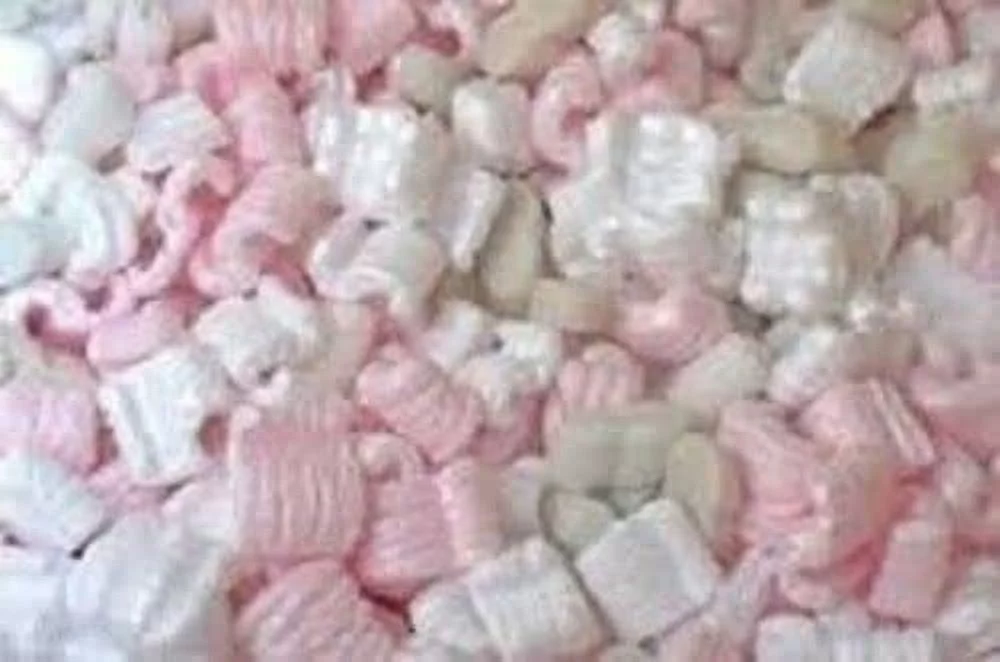 Packing Peanuts Shipping Anti Static Loose Fill 150 Gallons 20 Cubic Feet Mixed, Pink, 0-9417-7696-4