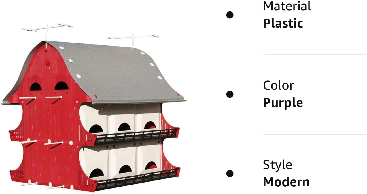 16 Family Purple Martin Barn