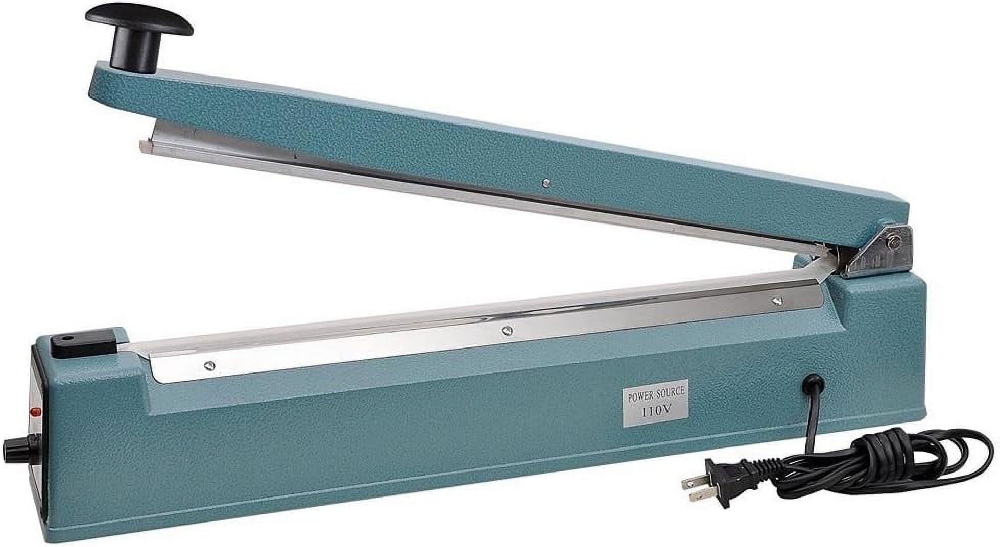 Hand Impulse Sealer Heat Seal Machine Sealing With Grip And Teflon 16