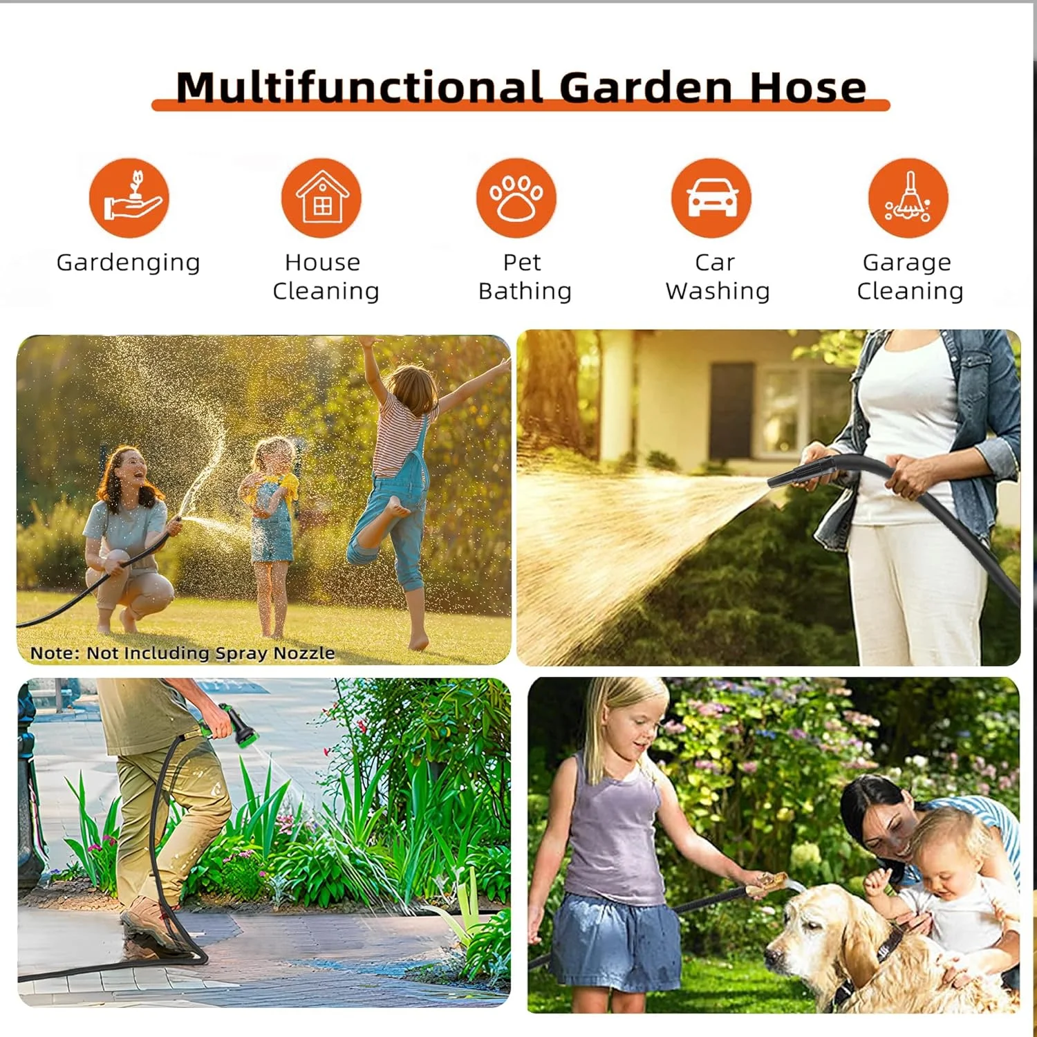 Garden Hose 100 ft x 5/8