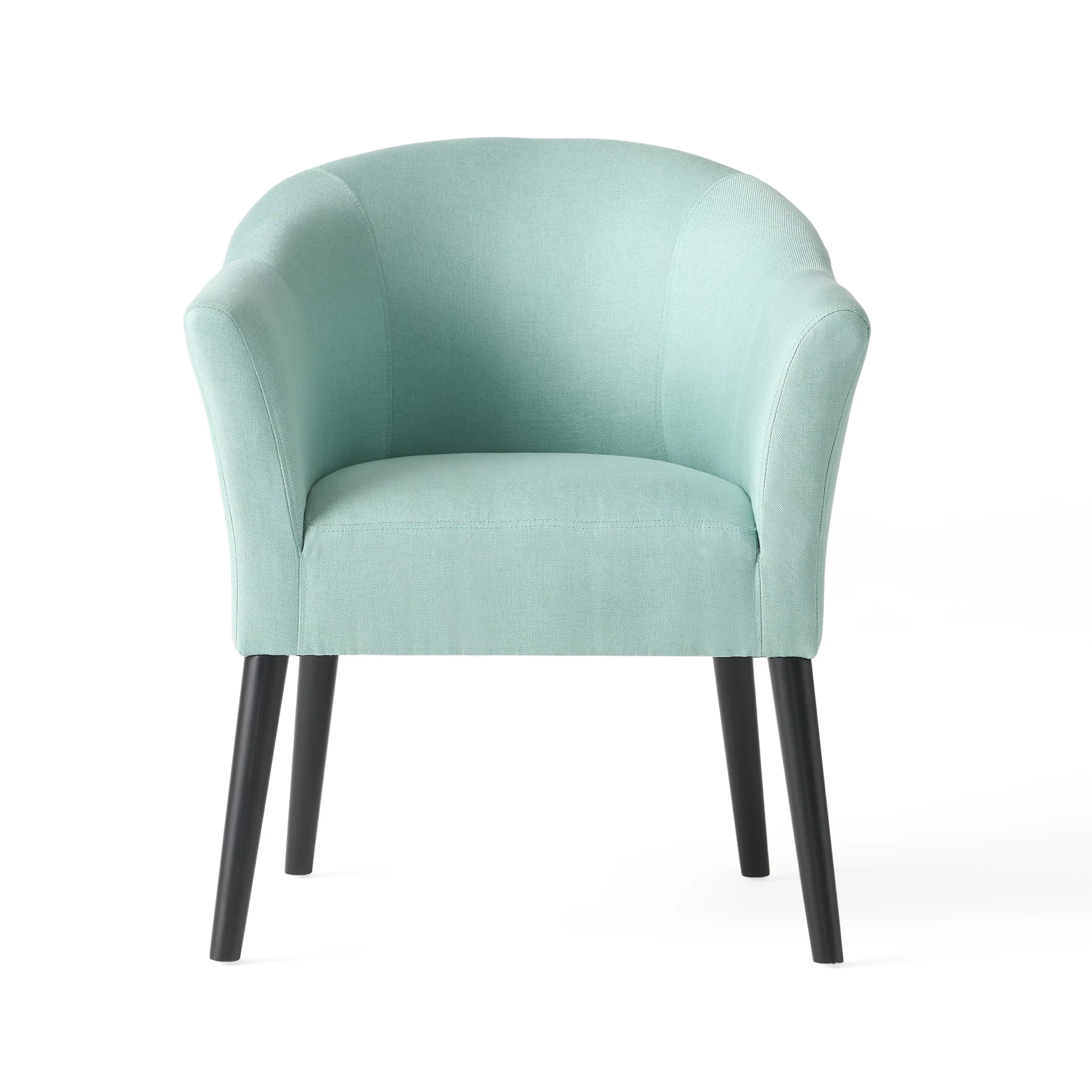 GDF Studio Hassette Club Chair, Light Blue