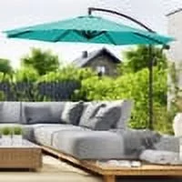 Elm 10 Ft Cantilever Outdoor Hanging Umbrella