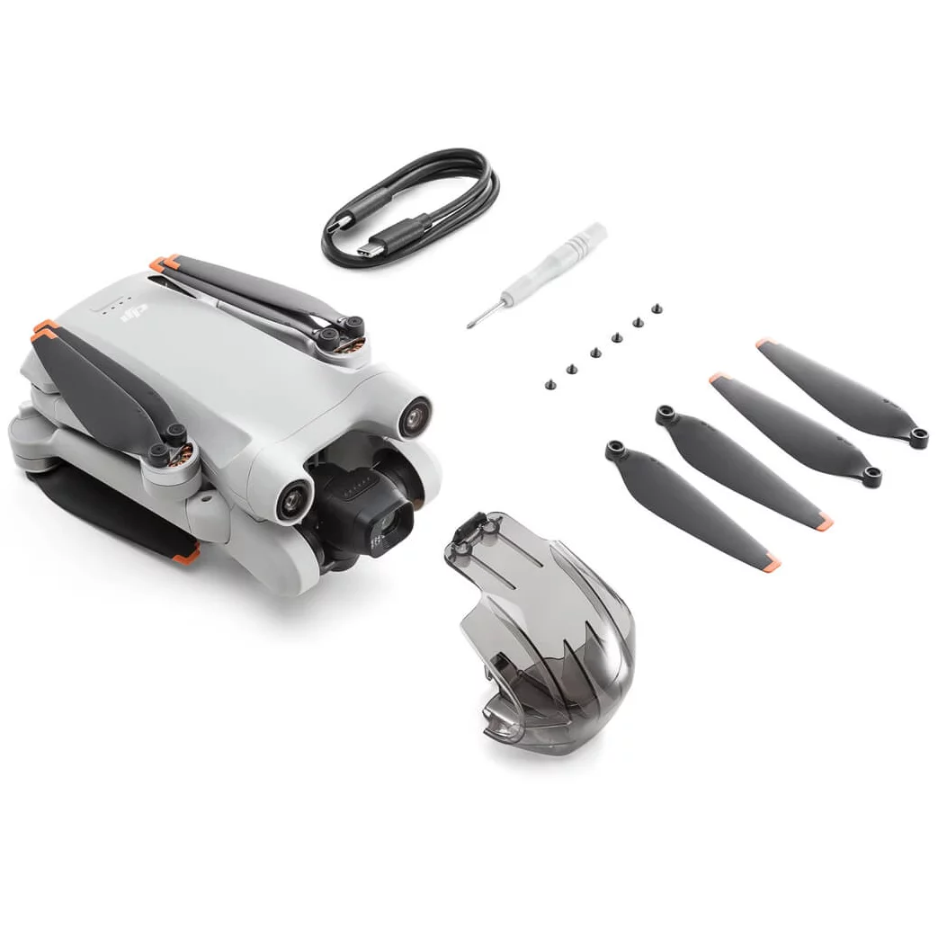 DJI Mini 3 Pro Drone Quadcopter w/ 4K Video & 48MP CP.MA.00000485.01 (No Remote) - (Open Box)