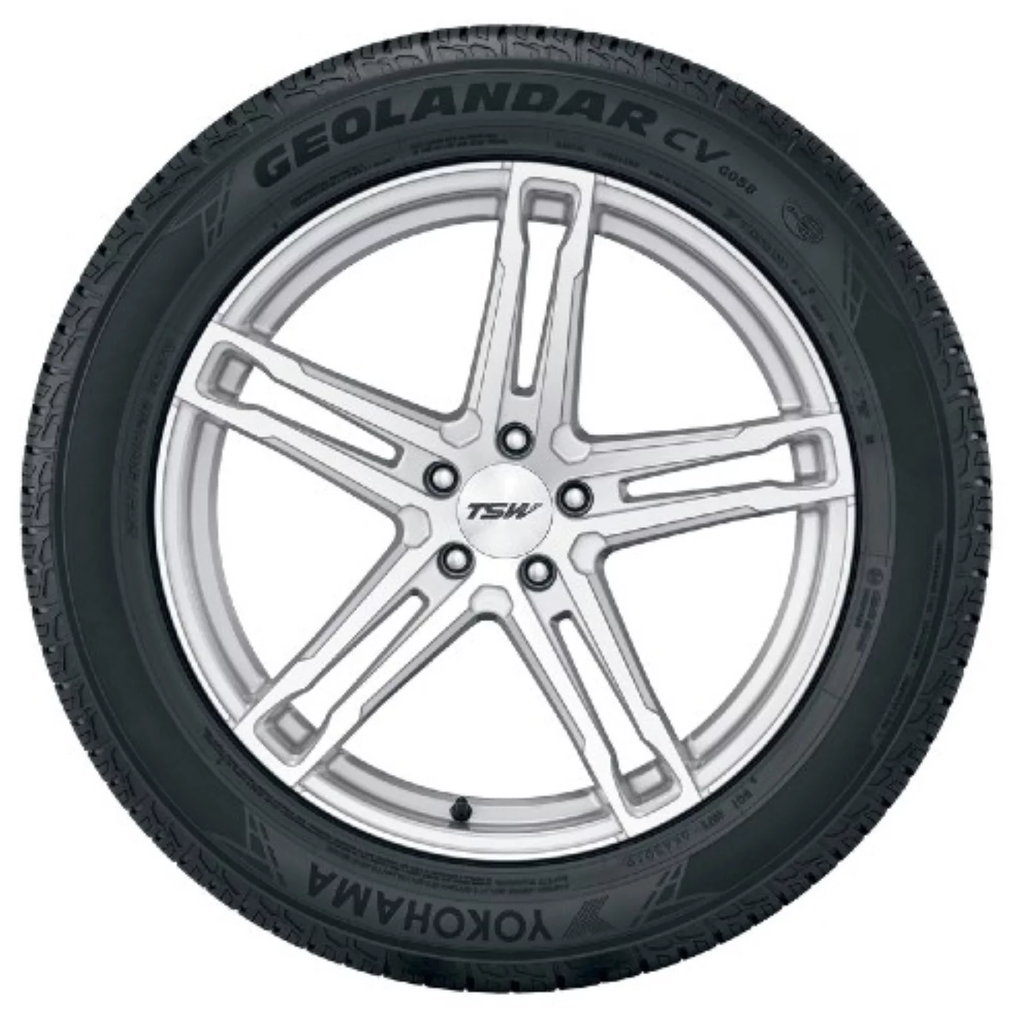 Set of 2 Yokohama Geolandar CV G058 235/70R16 106H Tires