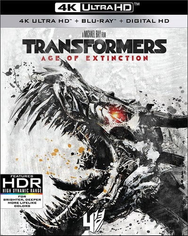 Transformers: Age of Extinction (4K Ultra HD + Blu-ray), Paramount, Action & Adventure