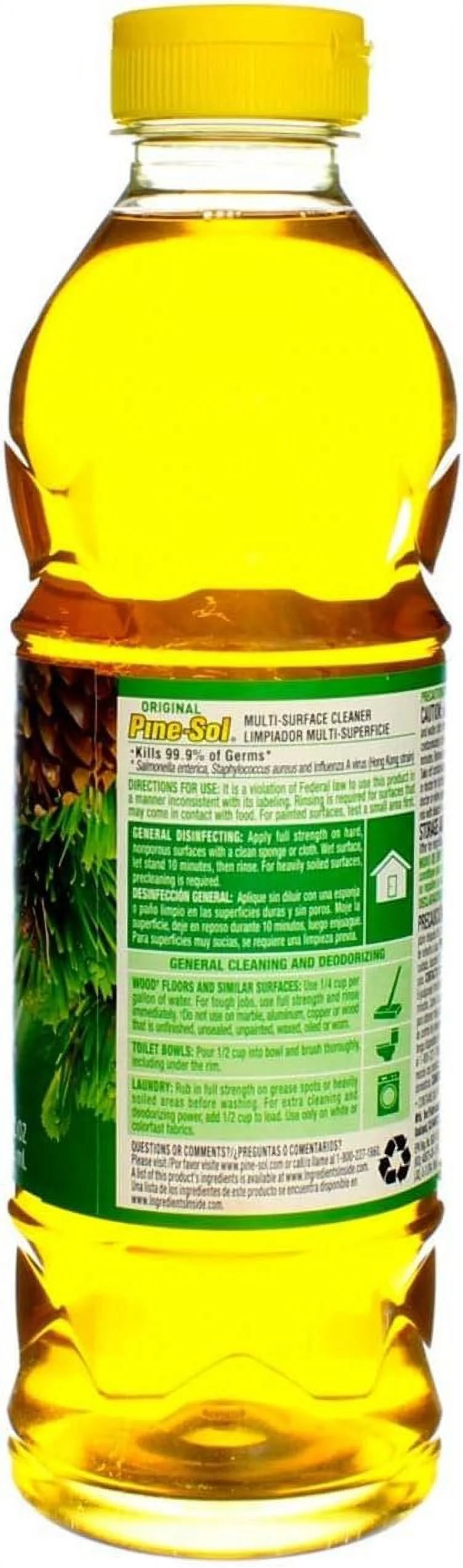 Pine-Sol Cleaner Disinfectant Deodorizer, 1.4L [Set of 2]