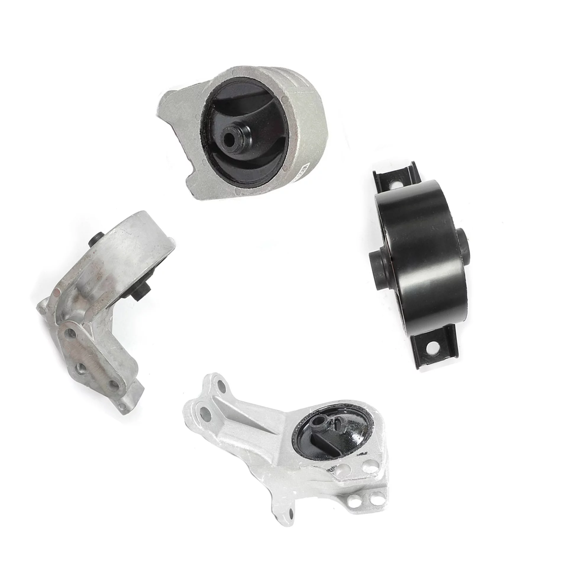 M244 4603 4622 4616 4614 For 00-05 Mitsubishi Chrysler Dodge Front & Rear & Right & Trans Set 4pcs Engine Motor Mount Eclipse Sebring Stratus 00 01 02 03 04 05