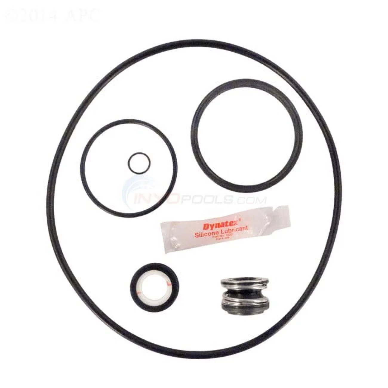 Puri Tech Replacement for Repair Gasket Kit GO-KIT-78 Superflo Swimming Pool Pump Black