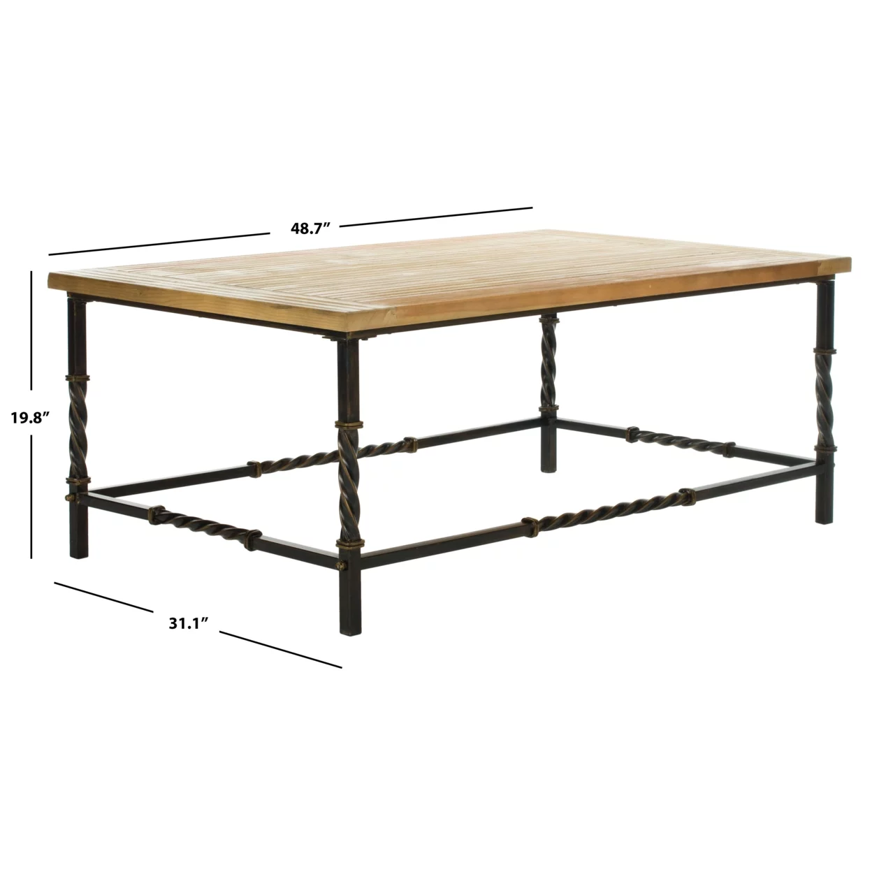 SAFAVIEH Rowan Coffee Table Natural