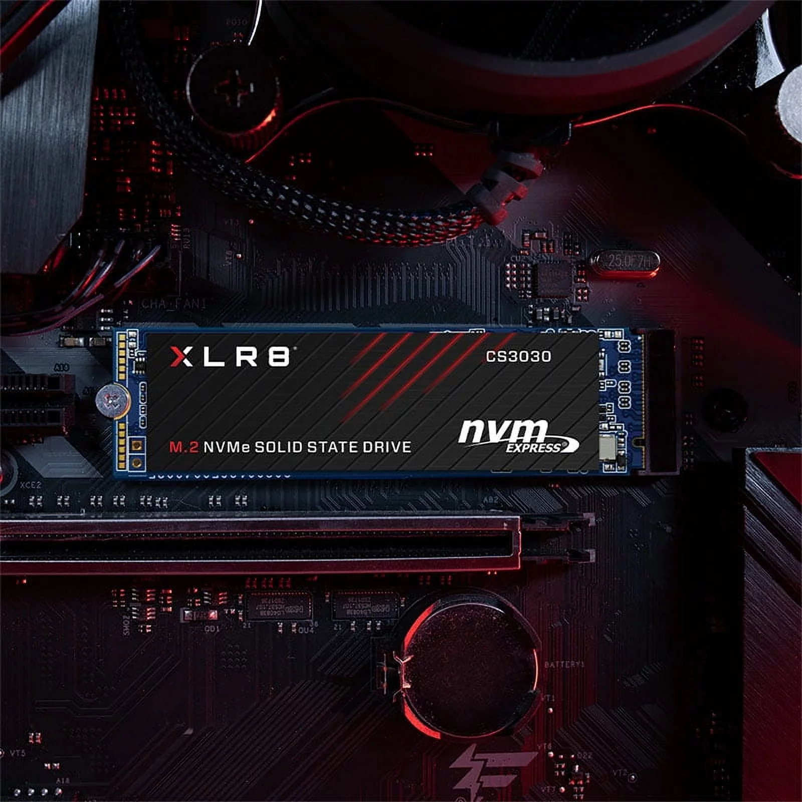 PNY XLR8 CS3030 4TB M.2 NVMe Internal Solid State Drive (SSD) - M280CS3030-4TB-RB