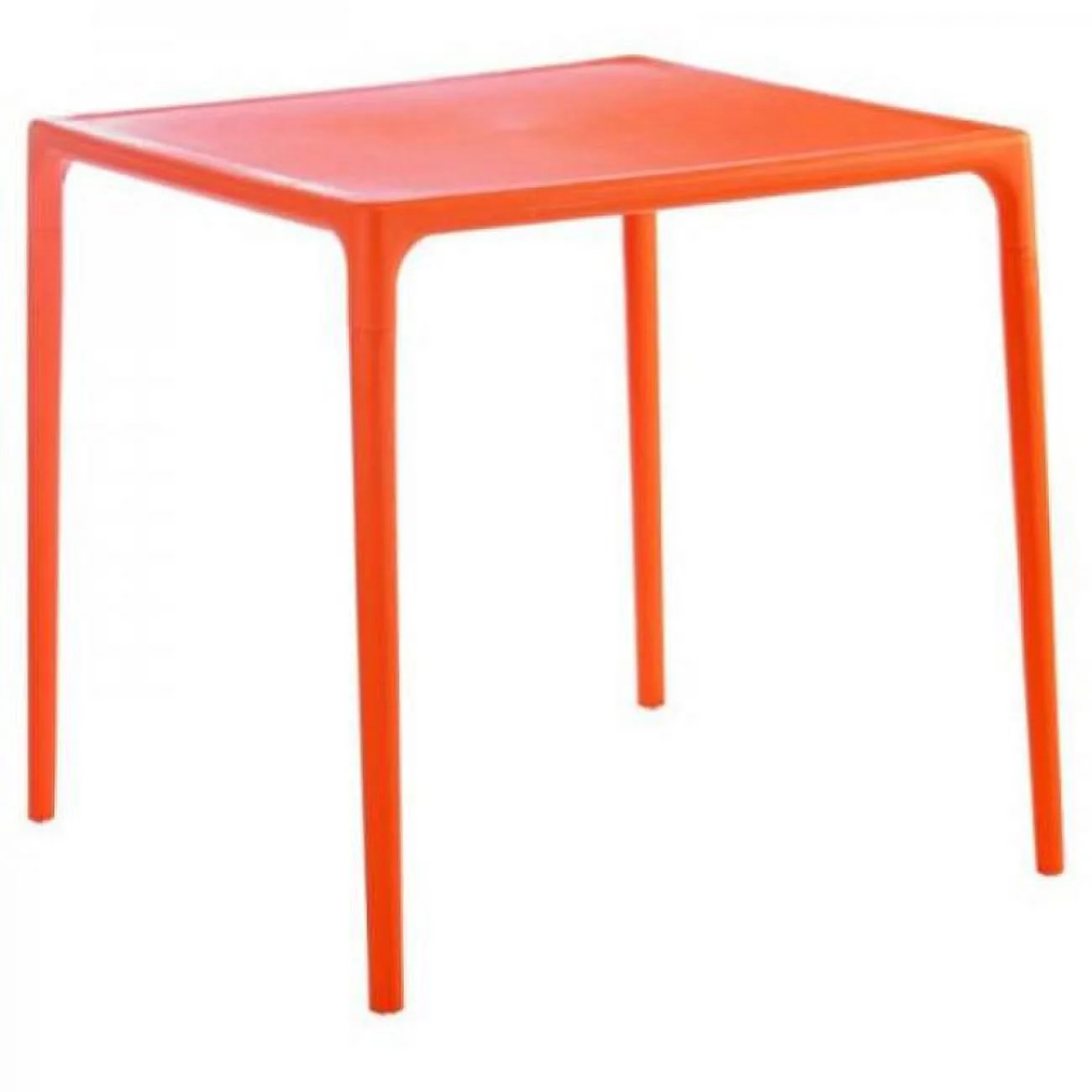 Compamia  Mango Square Dining Table - Orange - 28 inch