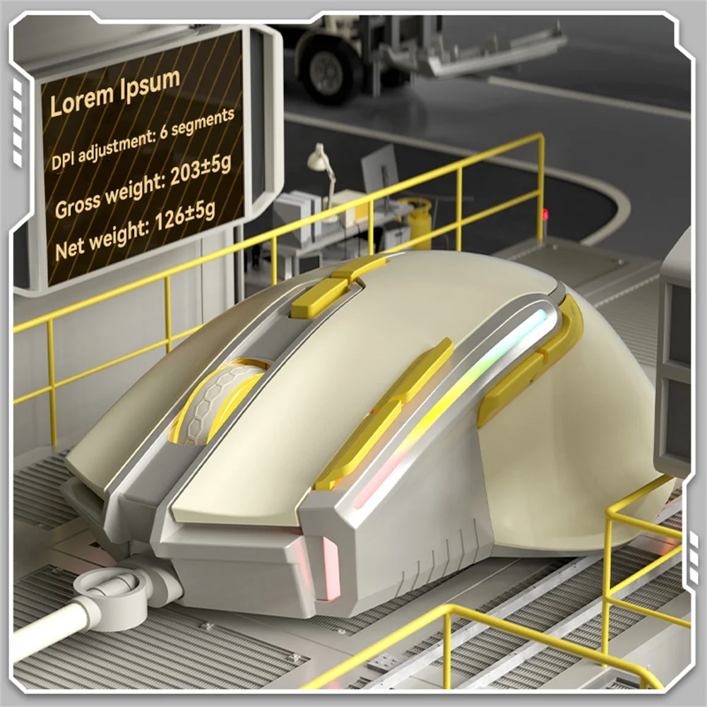 E-sports Wired G3 Mechanical Optical Mouse Business Office Game Notebook Desktop USB Mouse